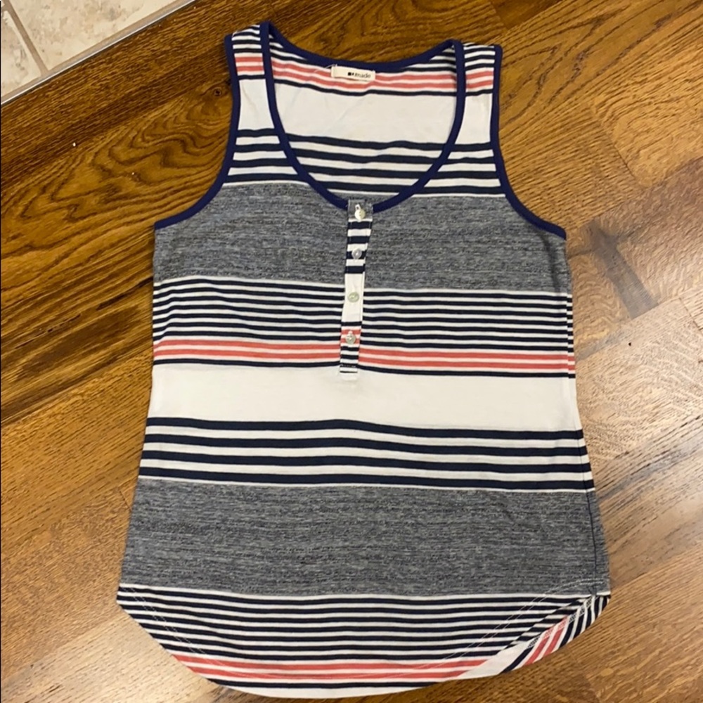 Red, white and blue tank!
